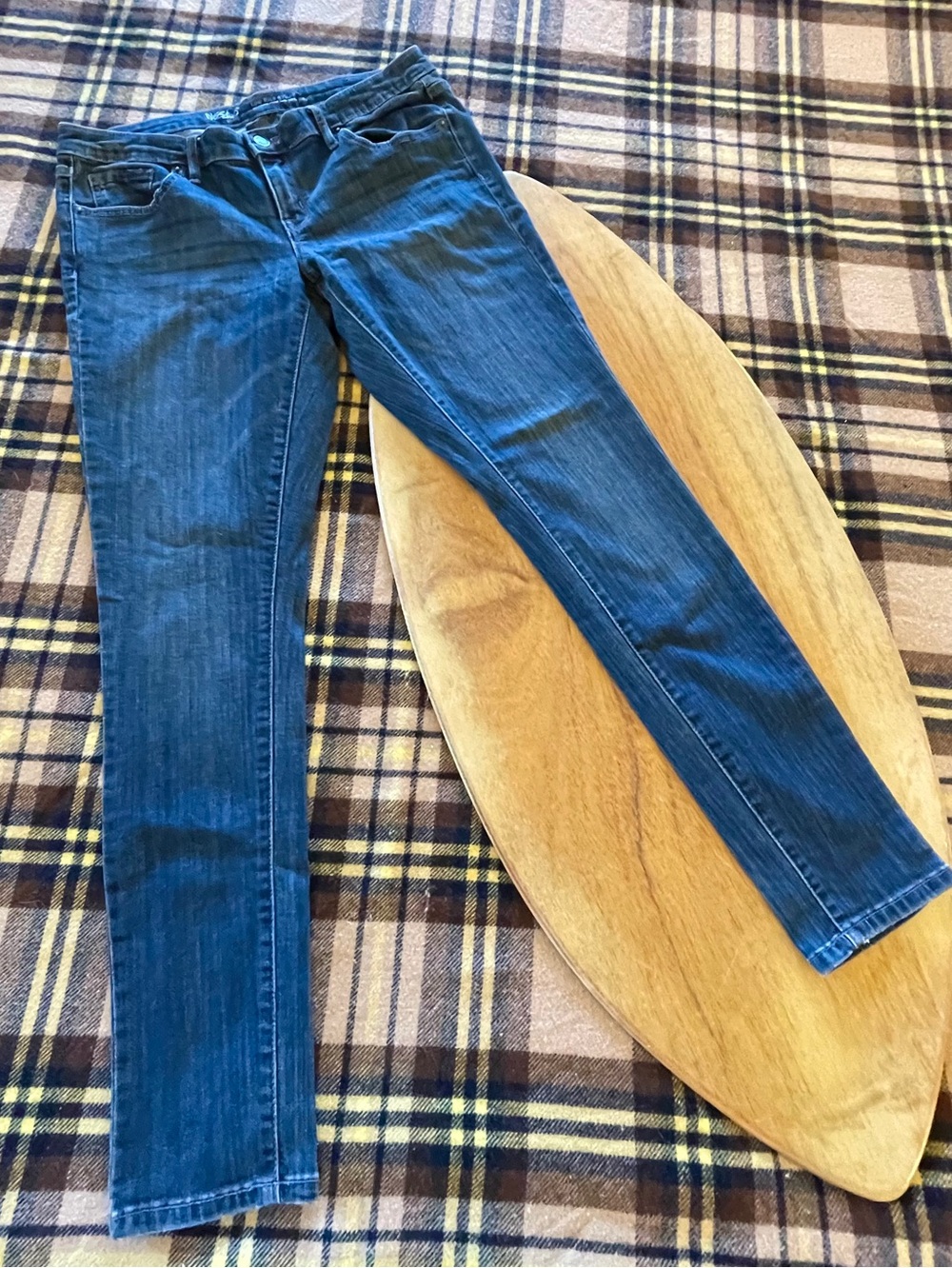 Mossimo Low Rise Skinny Jeans 12/31R Super‎ Stretch Denim Y2K